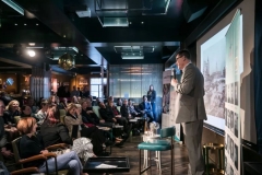 Workshops, Talks, Lectures followed by dinner or parties...