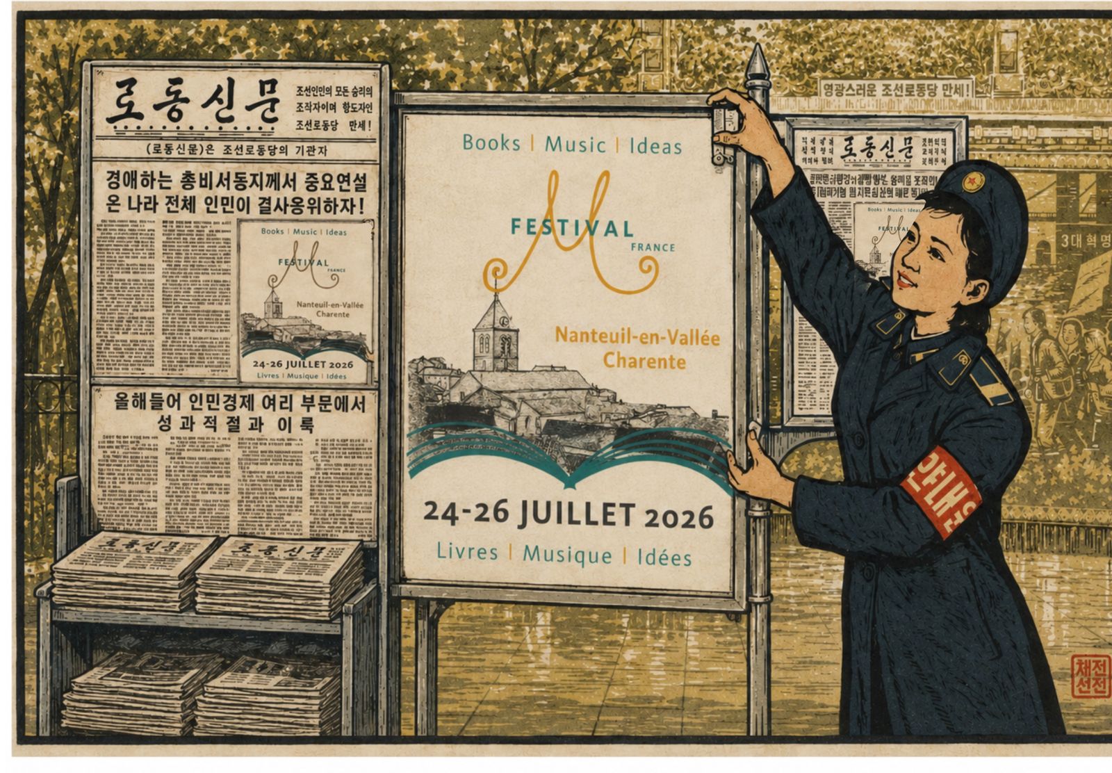 M Festival Nanteuil poster